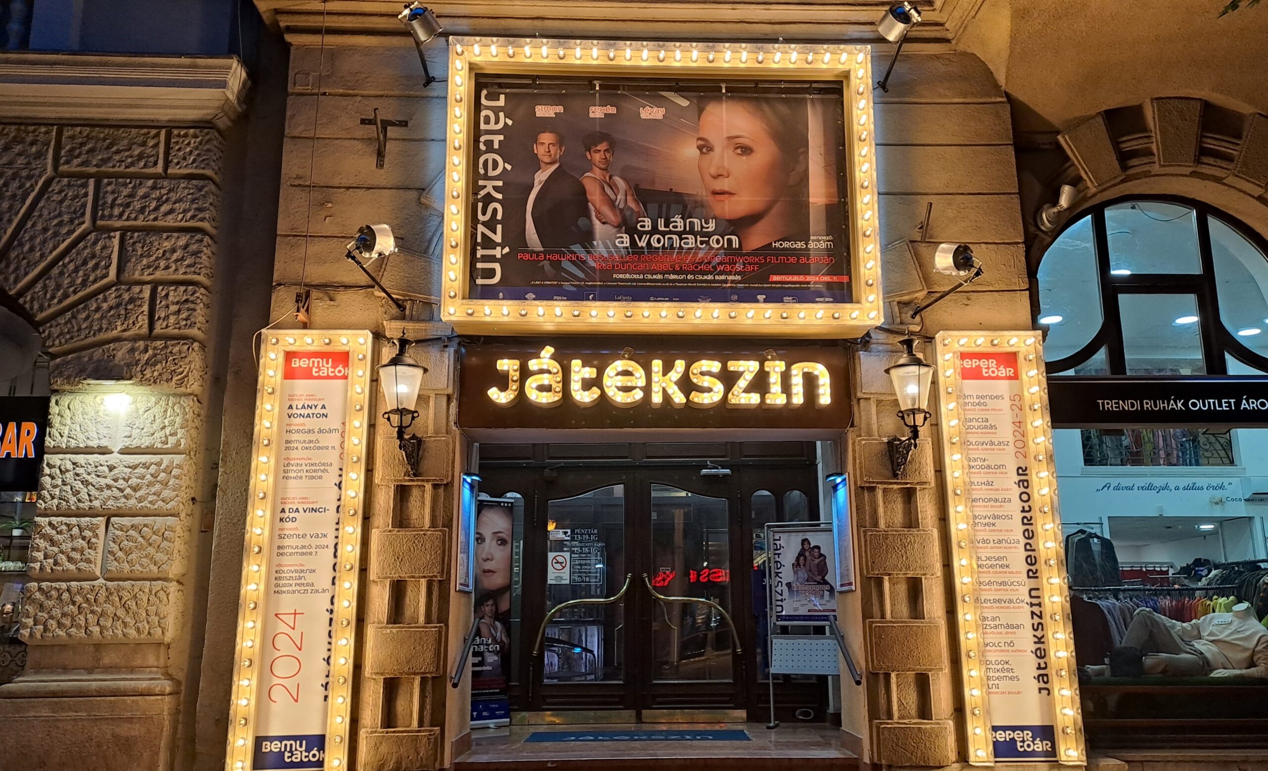 A megújult homlokzat