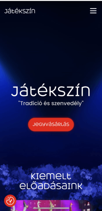 Megújult a Játékszín weboldala