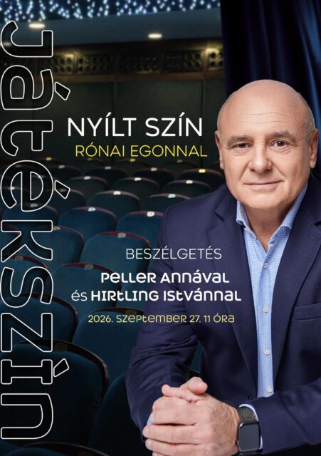 NYÍLT SZÍN RÓNAI EGONNAL plakát
